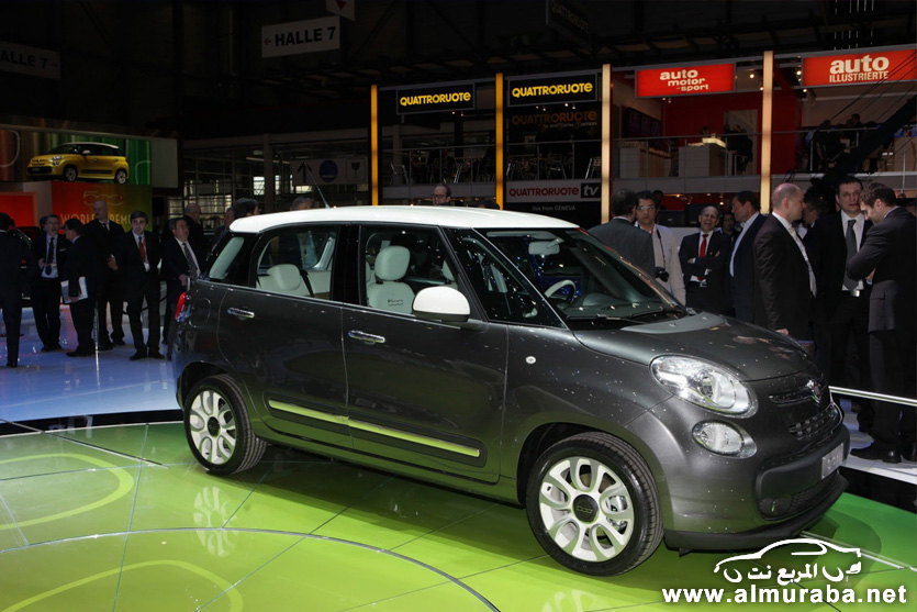 فيات 500 2013 الجديدة متعددة المهام الصغيرة صور واسعار ومواصفات من حفل التدشين Fiat 500L 2013 37